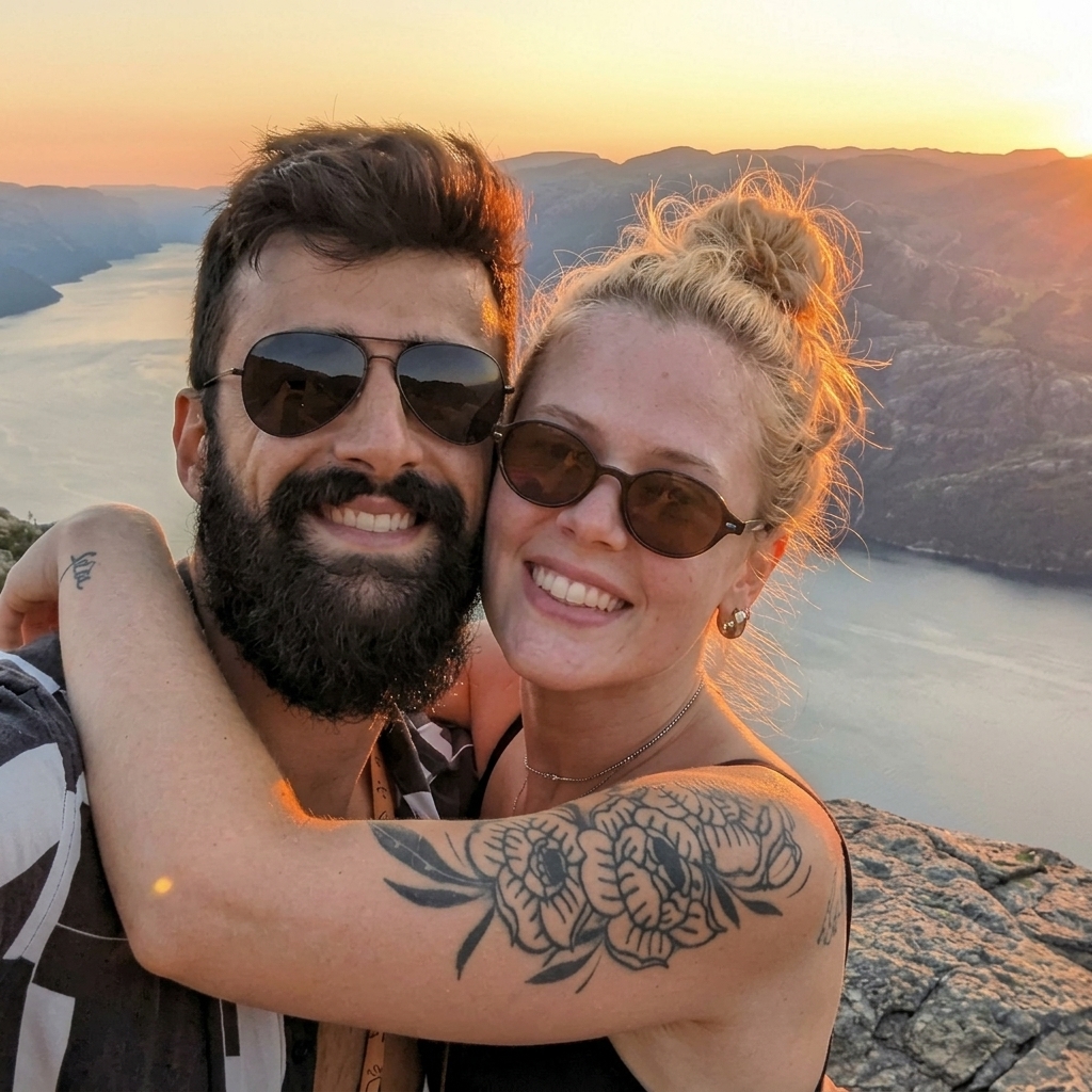 Foto Original de Casal